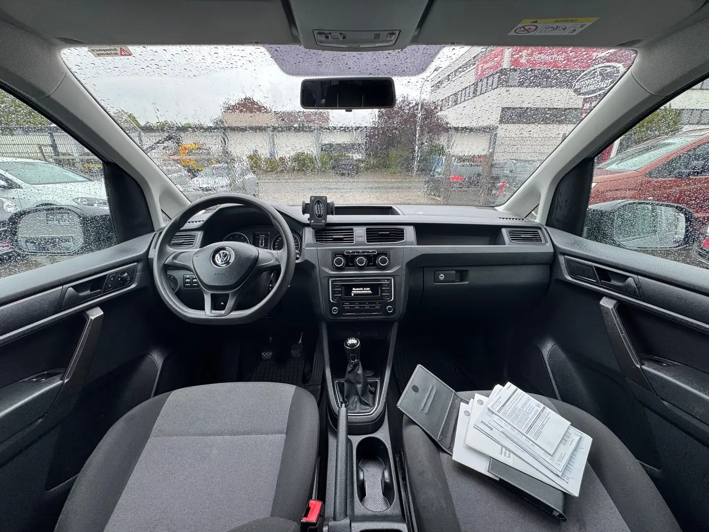 Volkswagen Caddy TÜV AU NEU*KLIMA*PDC*Allwetter*STAND-HEIZUNG* Grau - 2