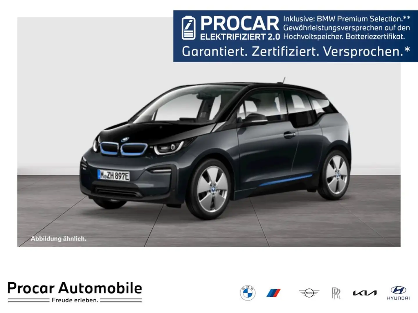 BMW i3 120Ah Navi Prof. RFK Wärmepumpe DAB Grau - 1
