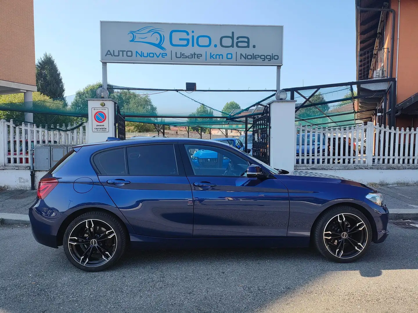 BMW 118 D SPORT 150CV KM 103000-2019 Bleu - 2