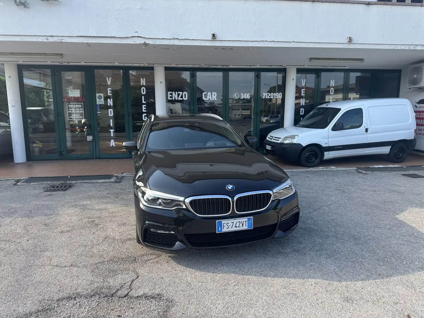 BMW 520 520d Touring xdrive Msport auto Nero - 1