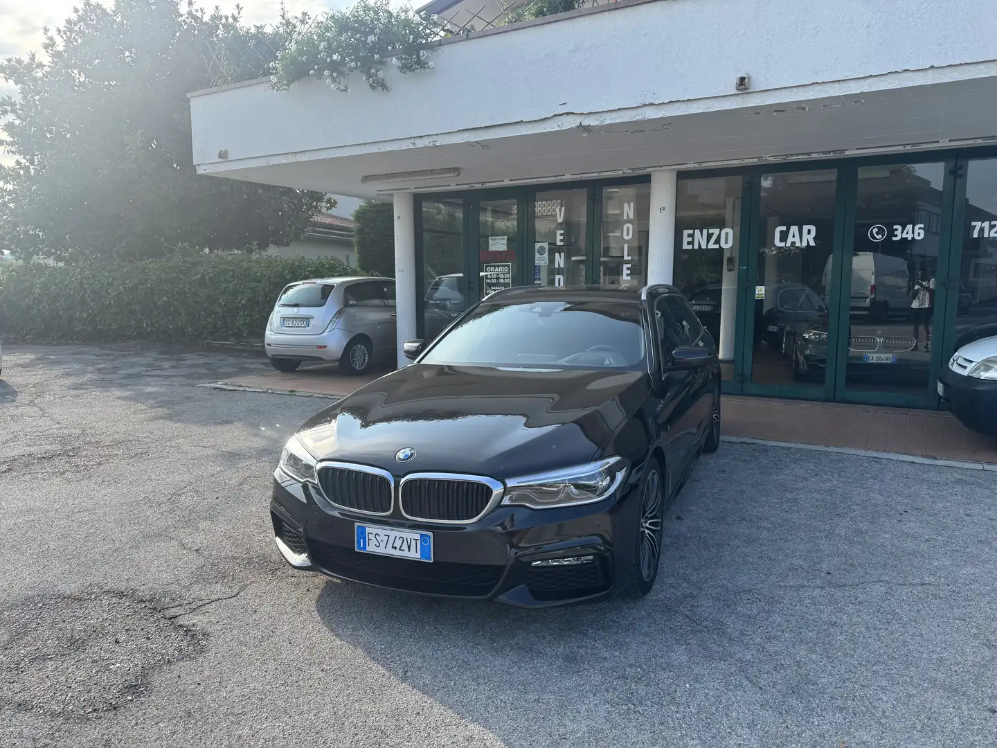 BMW 520 520d Touring xdrive Msport auto Nero - 2
