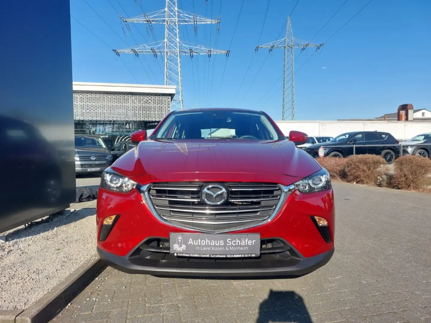 Mazda CX-3 Apple CarPlay DAB Notbremsass. Android Auto Klimaa Piros - 2