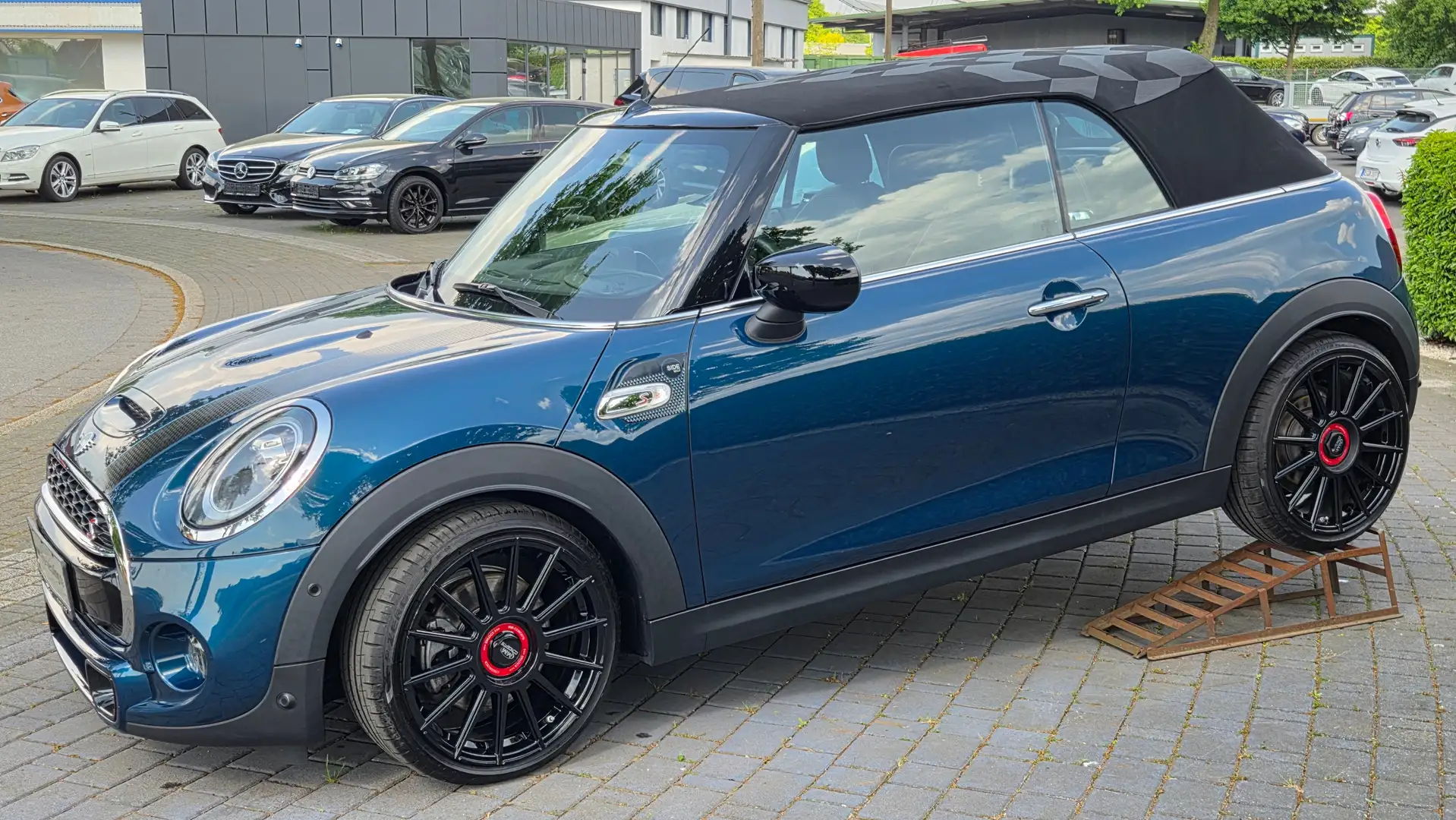 MINI Cooper S Cabrio Cooper S Sidewalk Trim HeadUp  Leder Azul - 2
