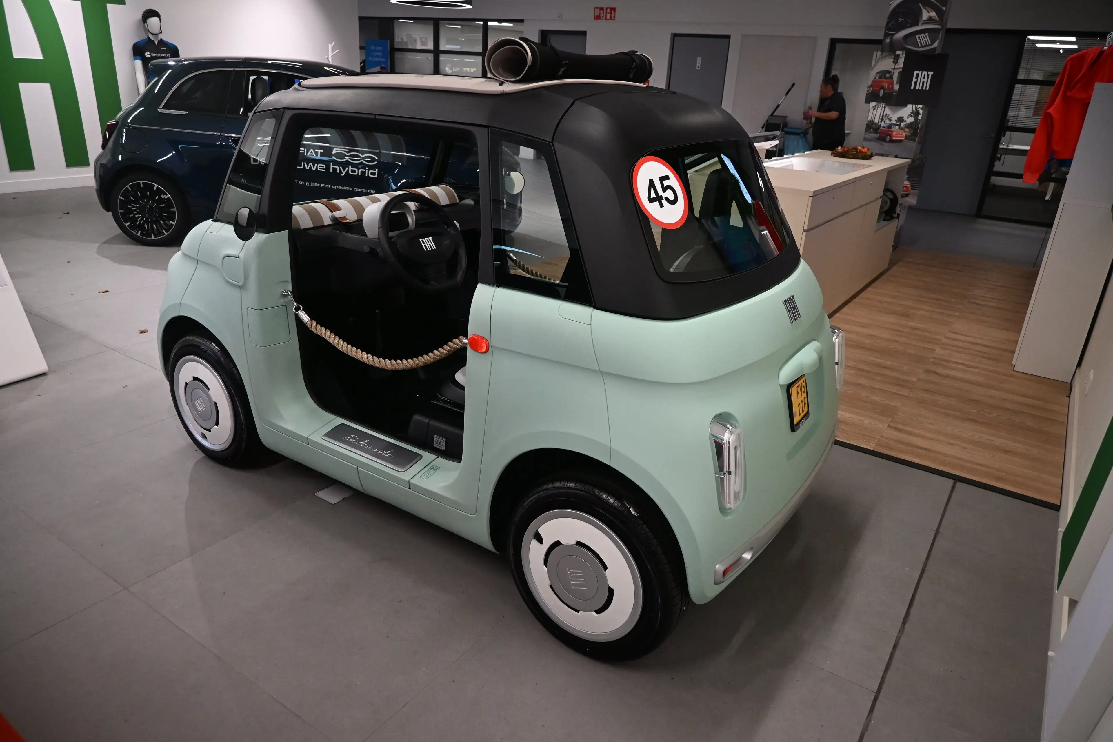 Fiat Topolino Brommobiel Dolcevita | Vouwdak — photo 3