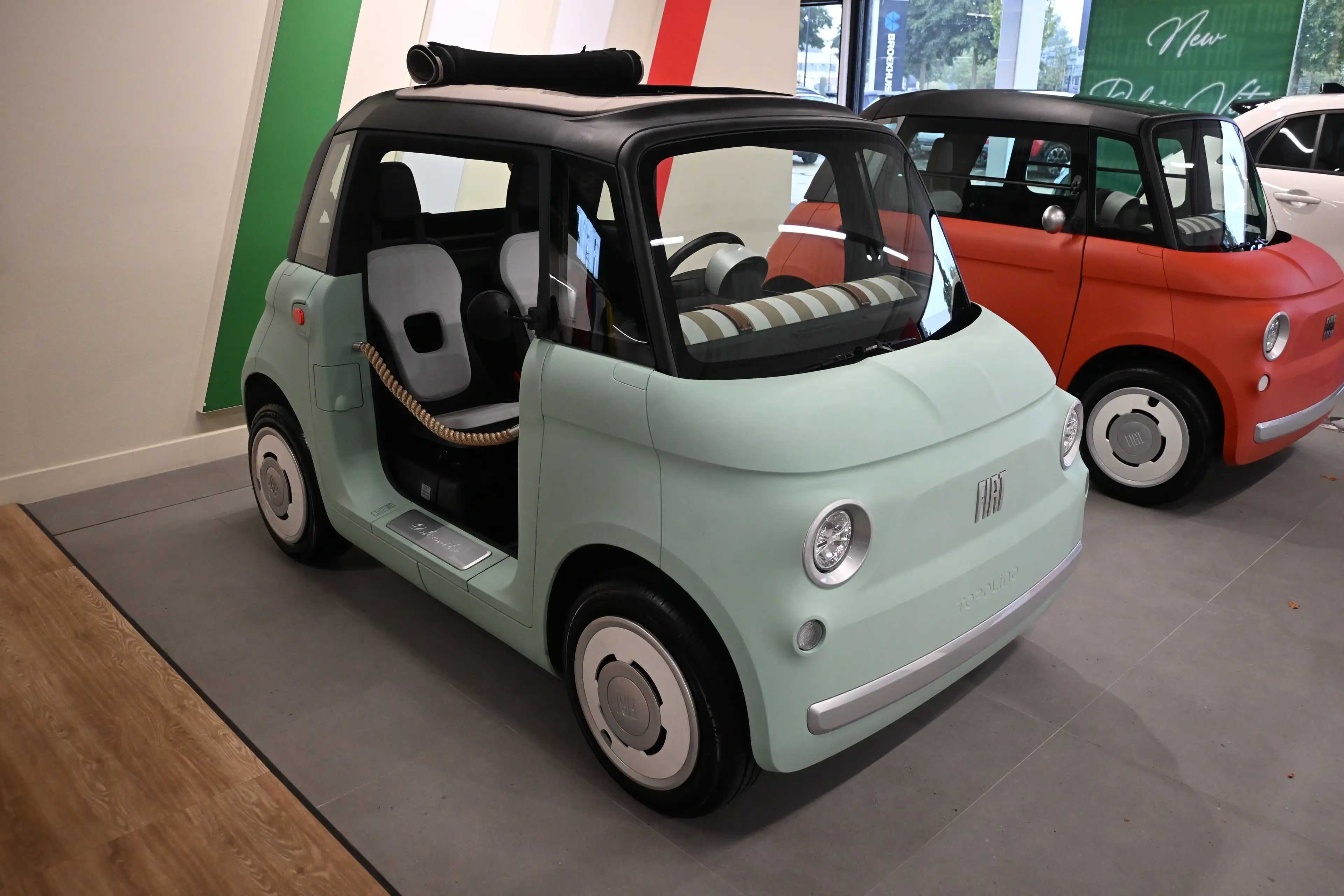 Fiat Topolino Brommobiel Dolcevita | Vouwdak — photo 2