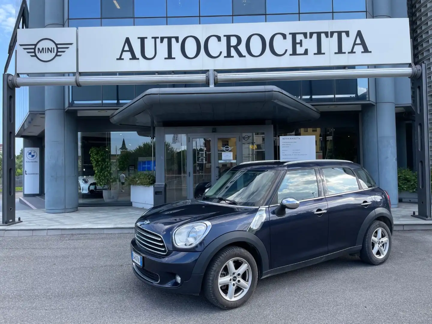 MINI One D Countryman Bleu - 1