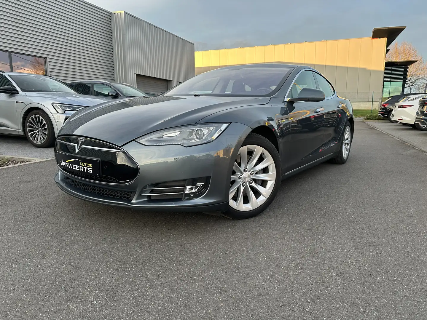 Tesla Model S 85 kWh Performance Grey - 1
