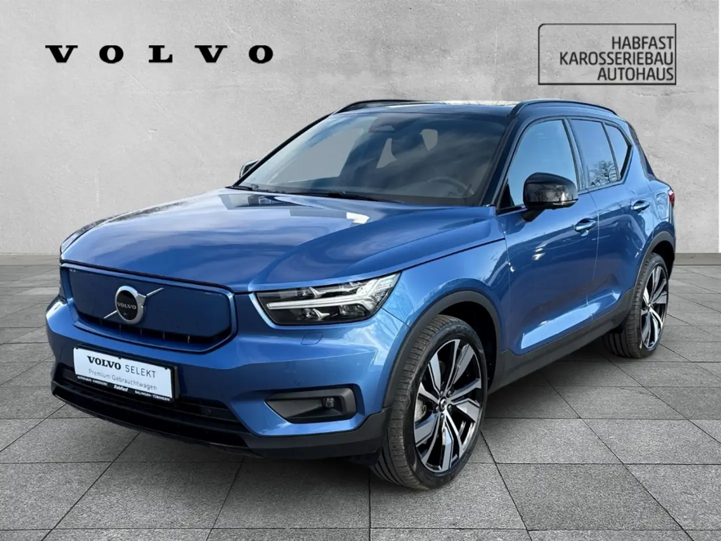 Volvo XC40 P8 Twin Engine R-Design Recharge Pure Electric Blau - 1