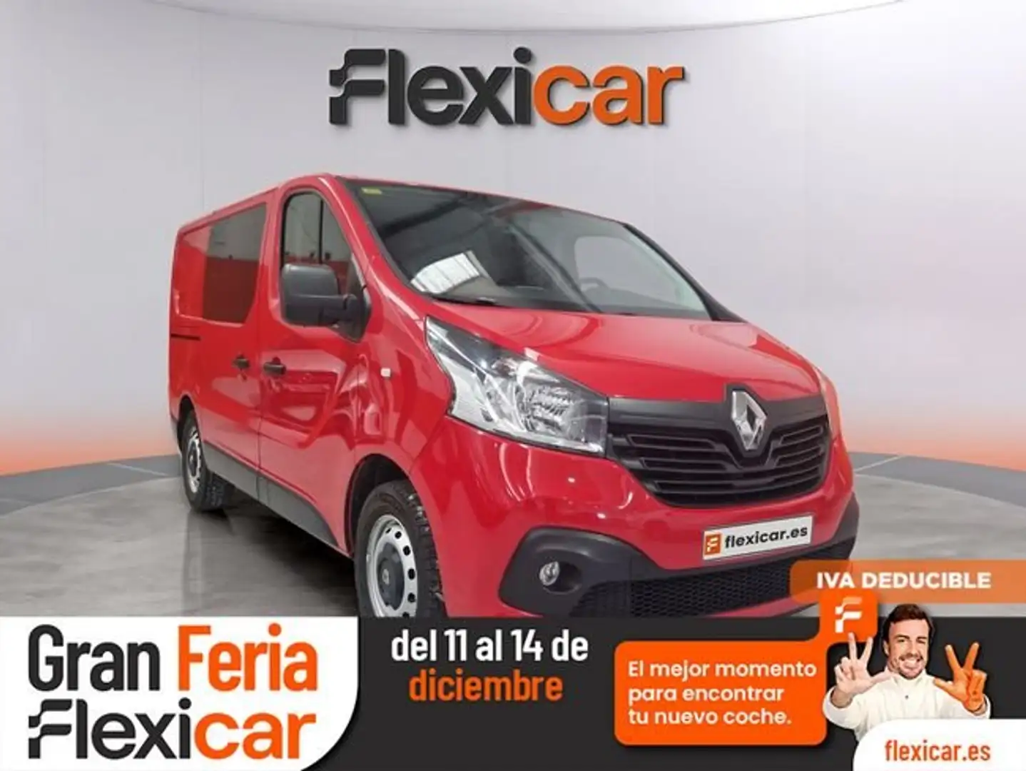 Renault Trafic SL LIM. BUSINESS En. dCi 88kW(120CV) -18 Rojo - 1