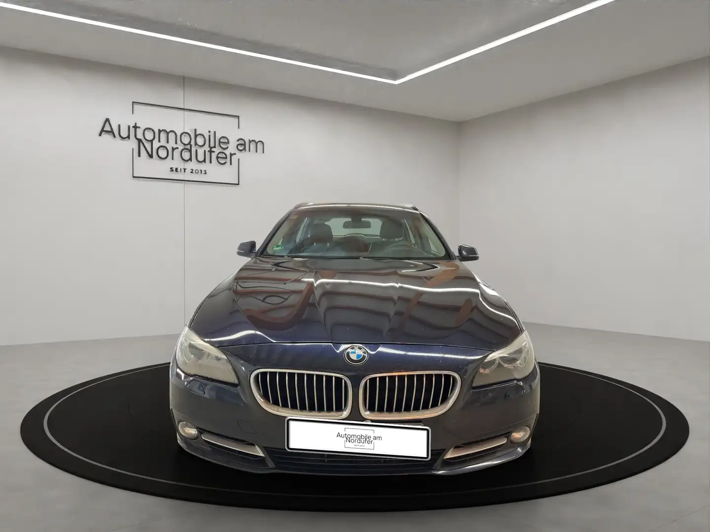 BMW 520 d touring-2Hand-Scheckheft-Leder-Navi-Xenon-PDC Blau - 2