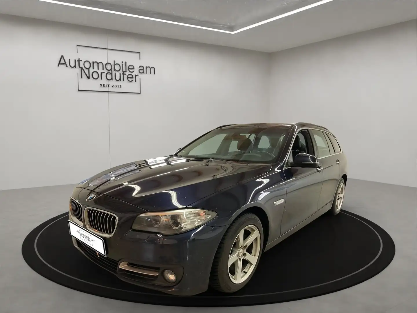 BMW 520 d touring-2Hand-Scheckheft-Leder-Navi-Xenon-PDC Blau - 1