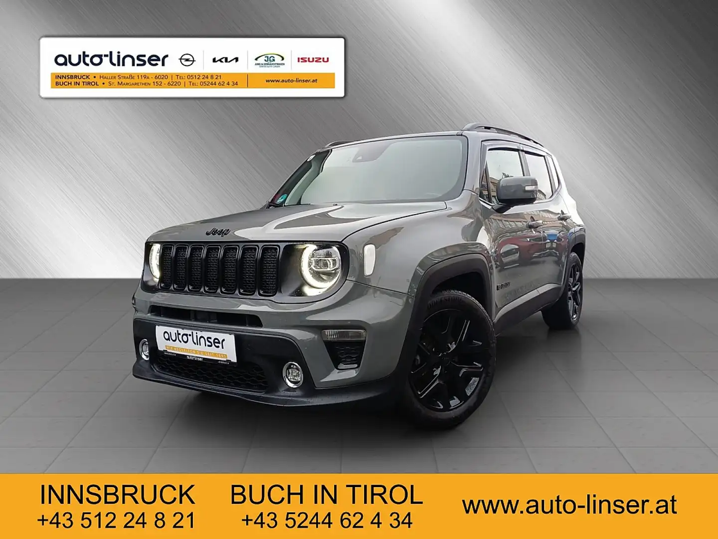 Jeep Renegade 1,0 MultiAir T3 FWD 6MT 120 Limited Grau - 1