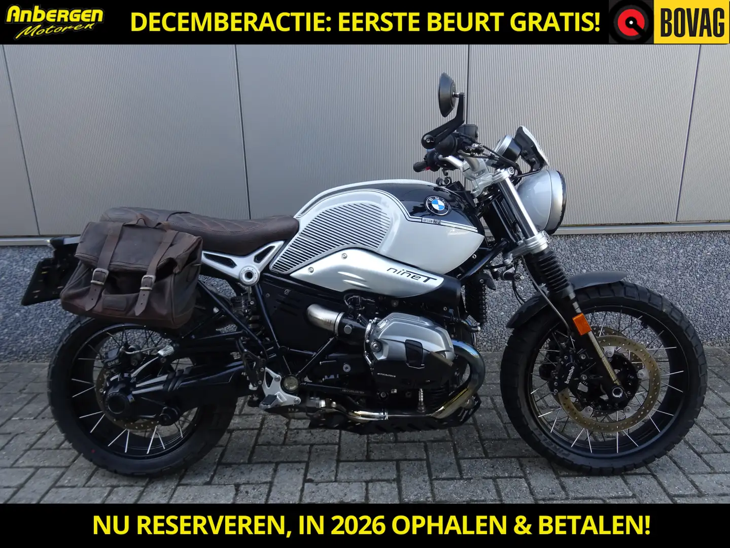 BMW R nineT SCRAMBLER Wit - 1
