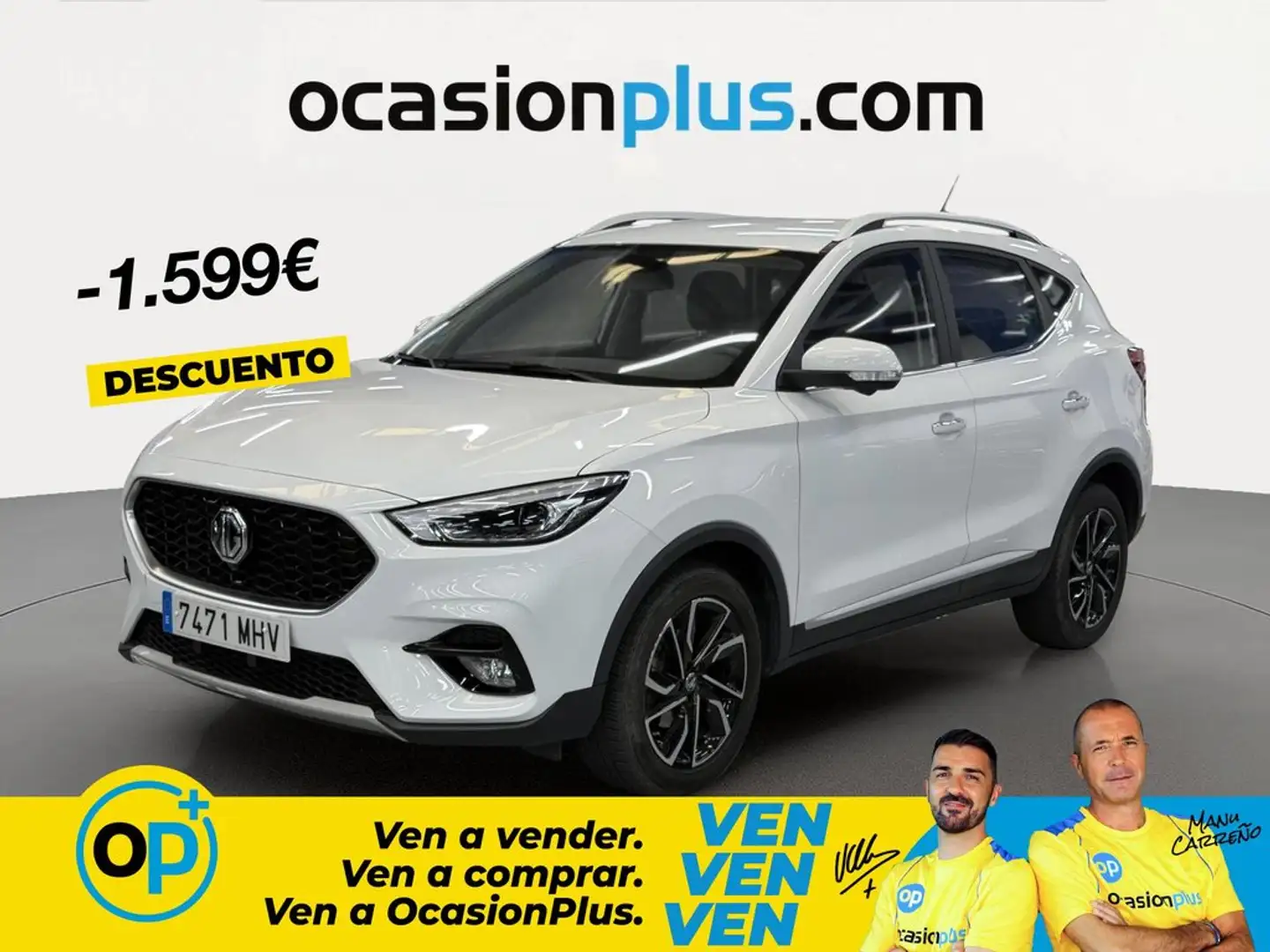 MG ZS 1.5 VTi-Tech Luxury 78kW Blanco - 1
