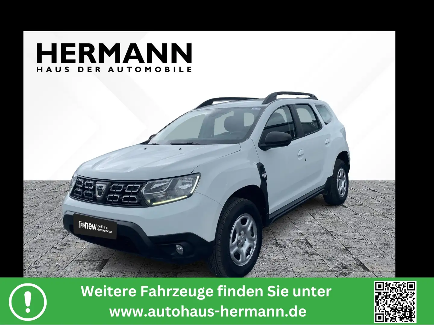 Dacia Duster II 1.2 TCe 125 Comfort *Navi*PDC* Weiß - 1