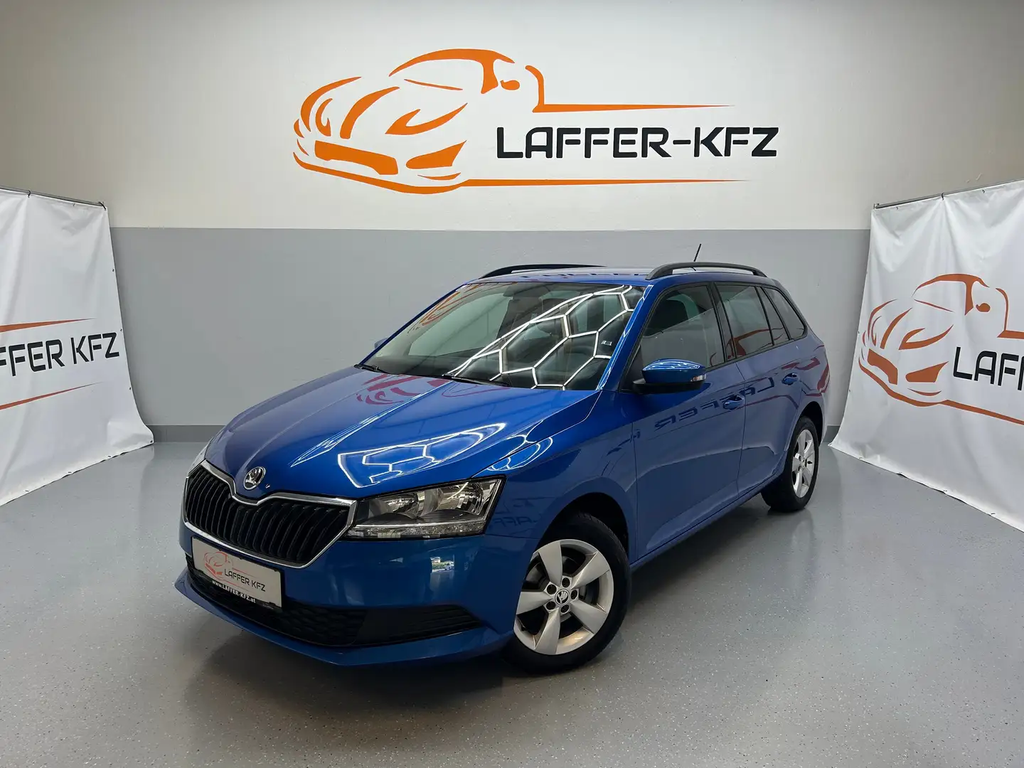 Skoda Fabia Combi 125 1,0 TSI SITZHZG TEMP 1.BESITZ Bleu - 1