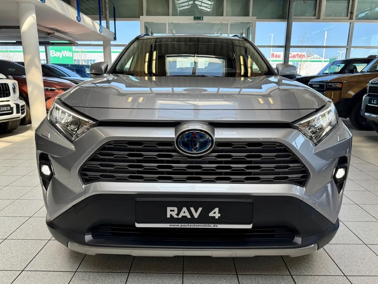Toyota RAV 4 HYBRID-4x4-LED-LEDER-KAMERA-18 ZOLL-28.990 Zilver - 1