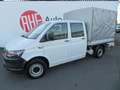Volkswagen T6 Transporter 2.0 TDI Pritsche DoKa 4M LR Diff Blanc - thumbnail 1