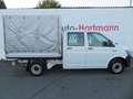 Volkswagen T6 Transporter 2.0 TDI Pritsche DoKa 4M LR Diff Blanc - thumbnail 3