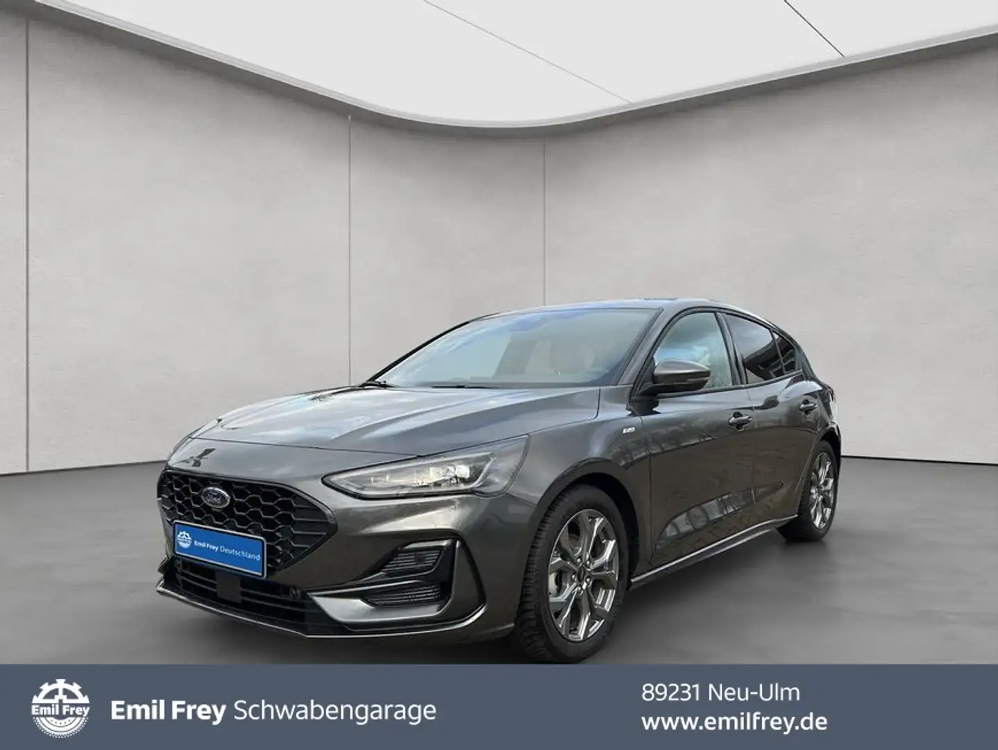 Ford Focus 1.0 EcoBoost Hybrid Aut. ST-LINE X *PANO* Gris - 1