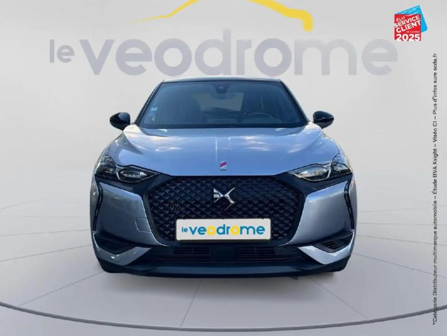 DS Automobiles DS 3 Crossback PureTech 130ch Performance Line Automatique Gris - 2