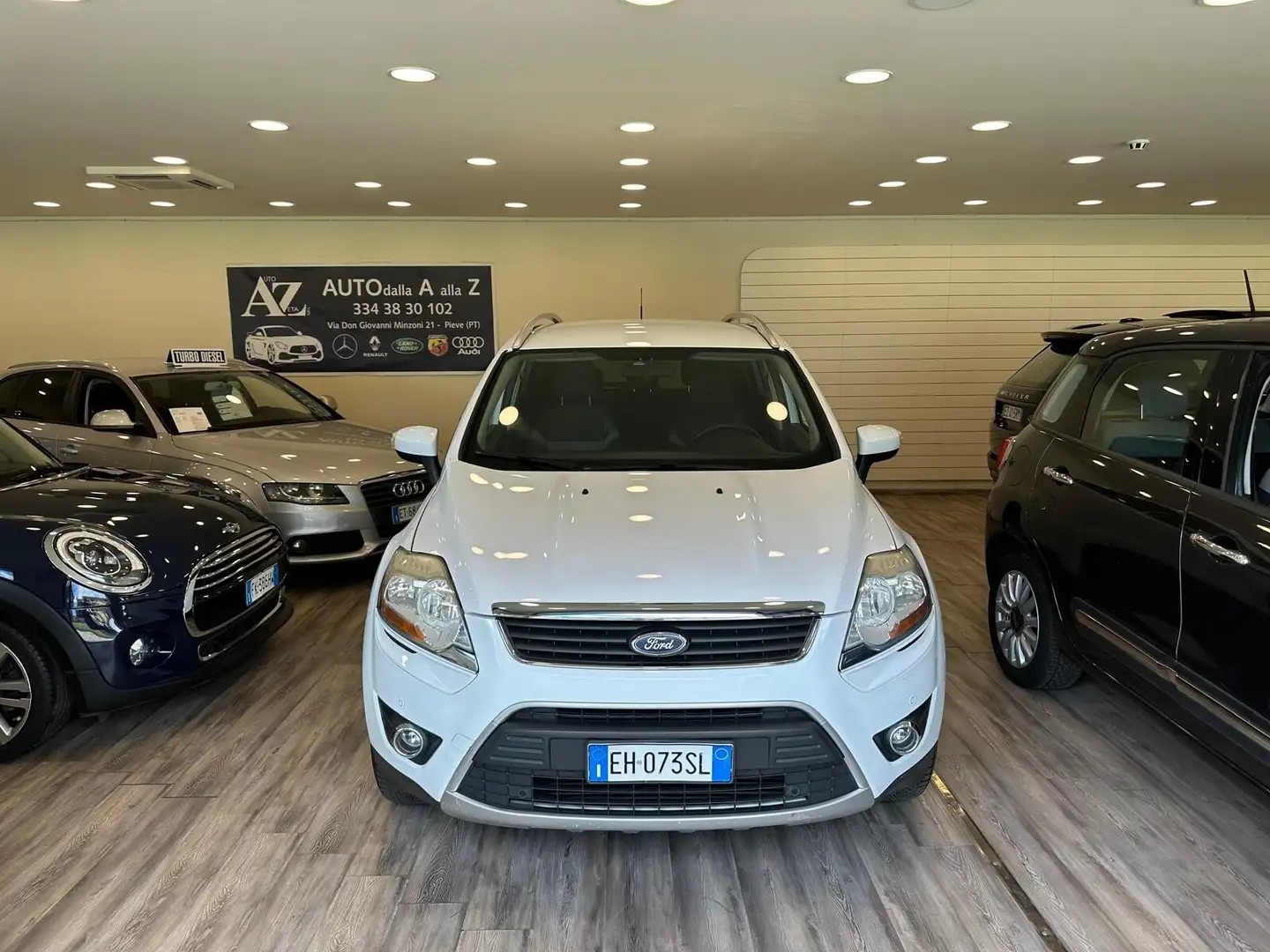 Ford Kuga Kuga 2.0 TDCi 140 CV 2WD DPF Blanc - 1