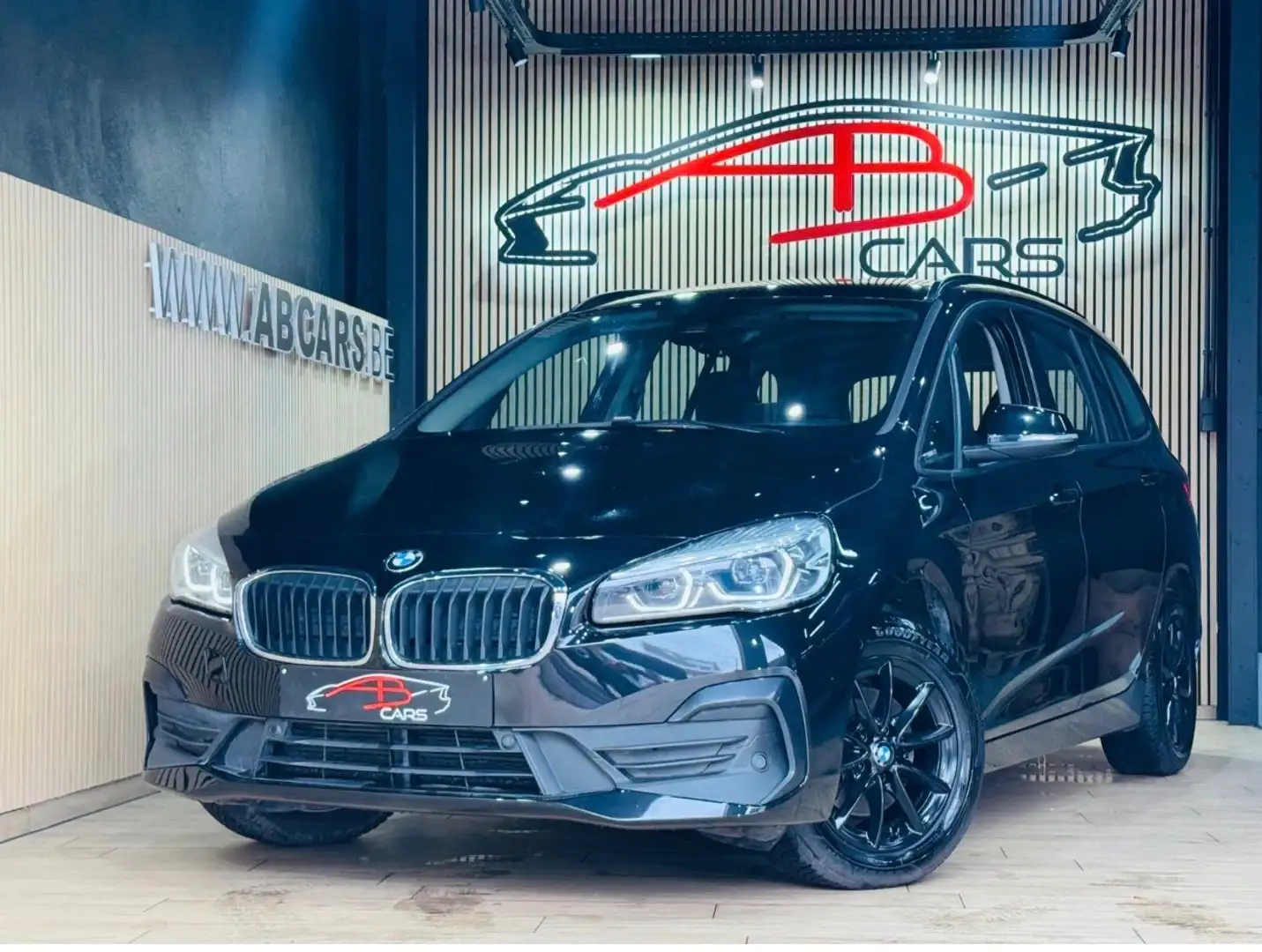 BMW 216 D * Gran Tourer * GARANTIE 12 MOIS * 1ER PROP * Zwart - 1