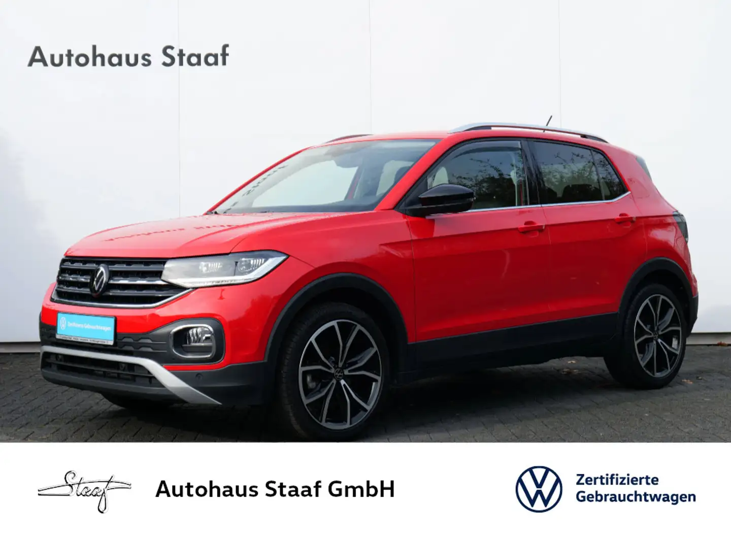 Volkswagen T-Cross Style 1.5 TSI DSG 150PS Rouge - 1