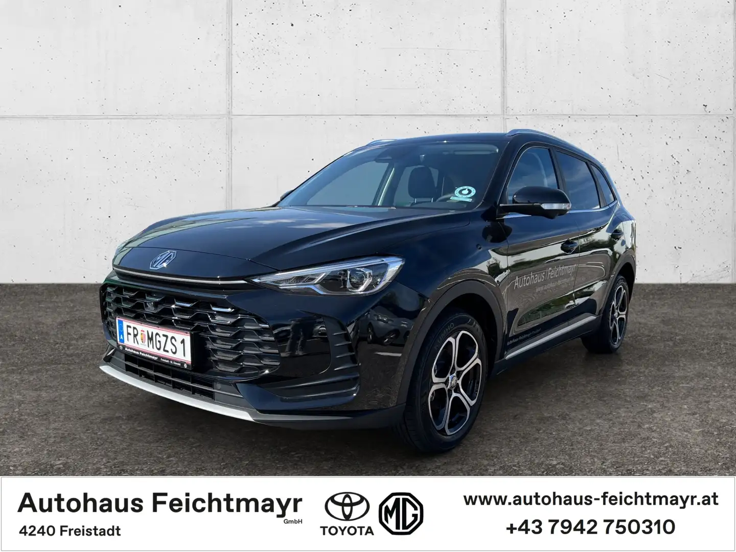 MG ZS Benzin+ Deluxe FWD 5tg. Schwarz - 1