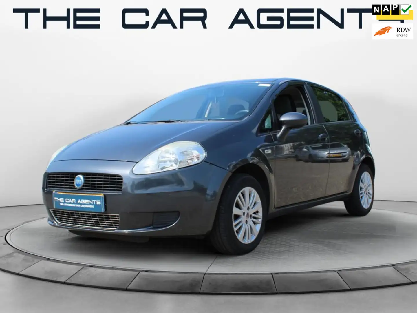 Fiat Grande Punto 1.4 Edizione Lusso Grijs - 1