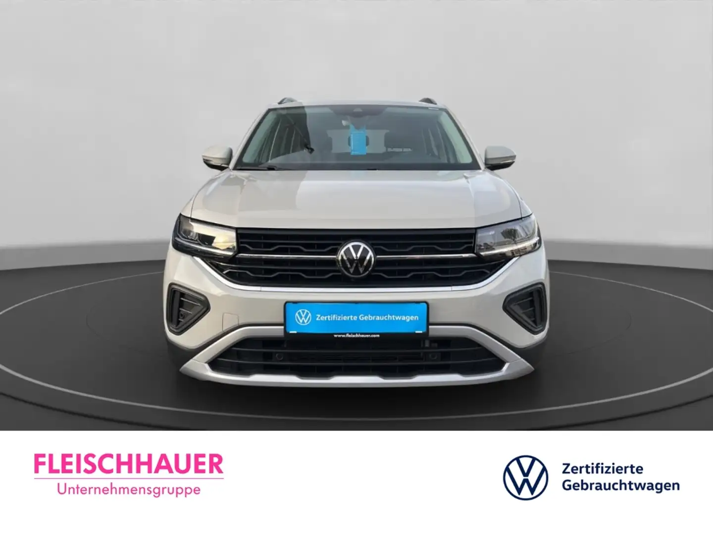 Volkswagen T-Cross TSI 1.0 Life+SHZ+LED+KLIMAAUT+ACC+DAB Grau - 2