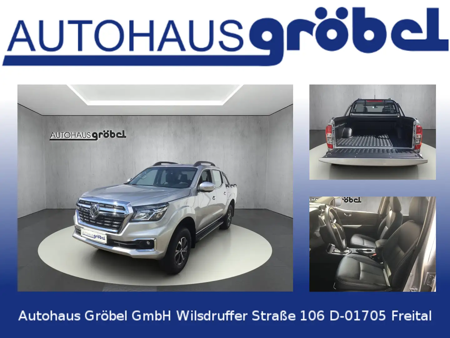 DFSK Rich 6 Pick up 4x4 Automatik 2.3L Diesel 5 Sitze Silber - 1