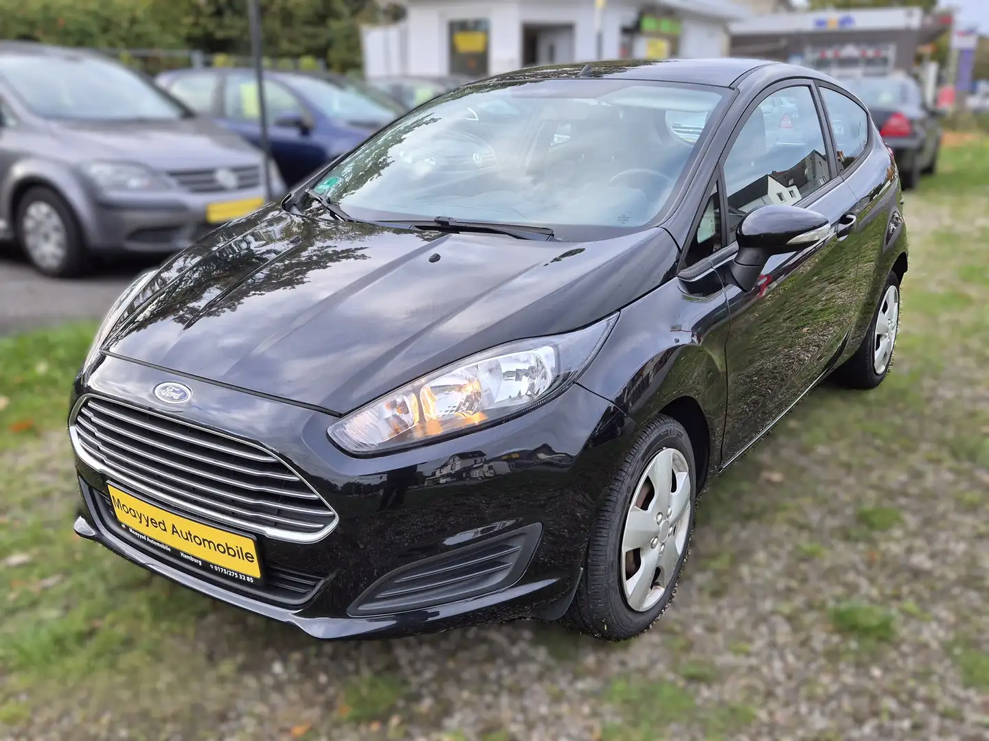 Ford Fiesta 1.0 Trend - e.FH-USB-AUX-2 Hand-TÜV/AU 12.2026 Schwarz - 1