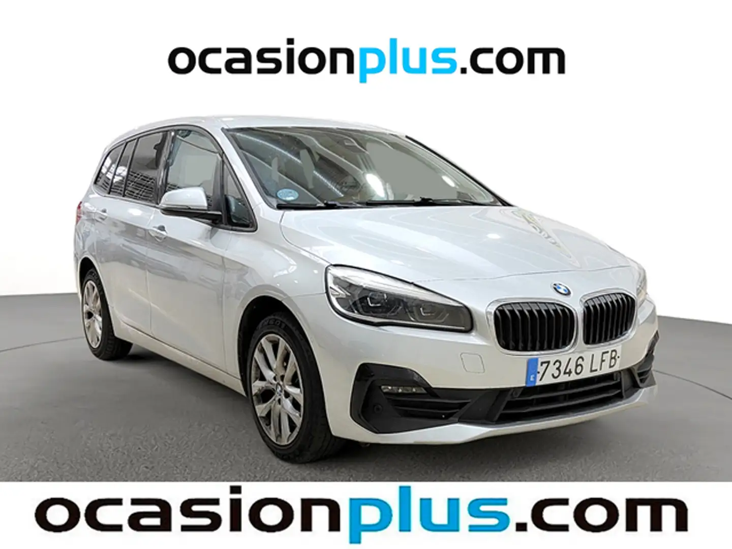 BMW 218 218dA Gran Tourer Plateado - 2