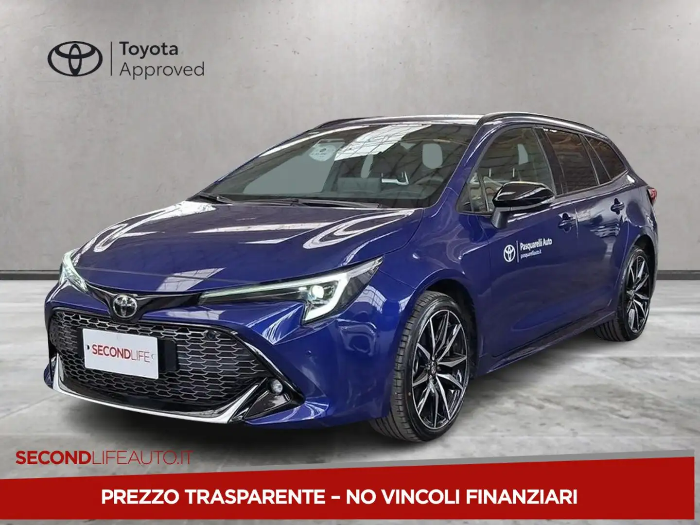 Toyota Corolla Touring Sports 1.8h GR Sport auto Blu/Azzurro - 1