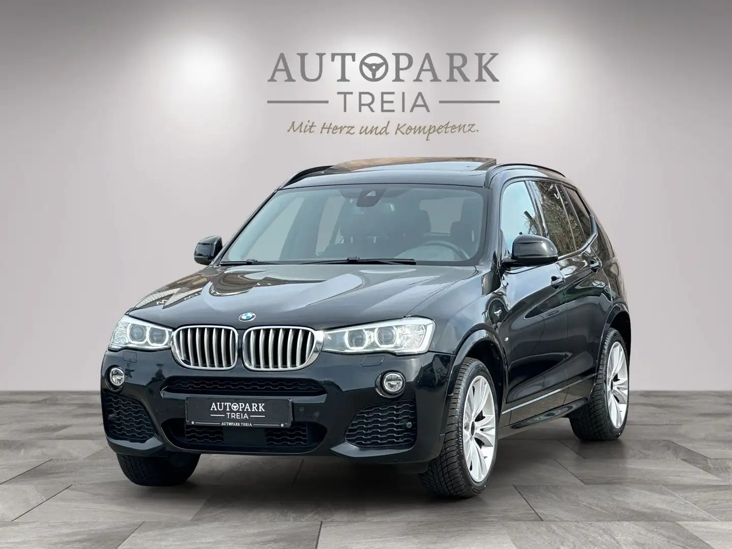 BMW X3 30d xDrive(M PAKET-HARMAN K.-PANO-HEADUP-DAB) Zwart - 1