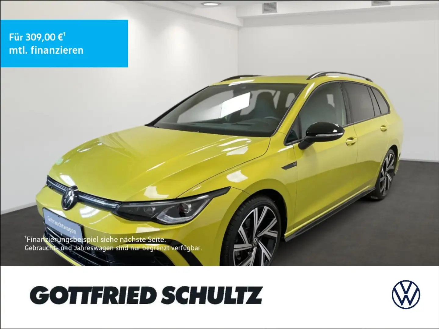 Volkswagen Golf Variant 2.0 TSI DSG R-Line Rückfahrkamera Gelb - 1