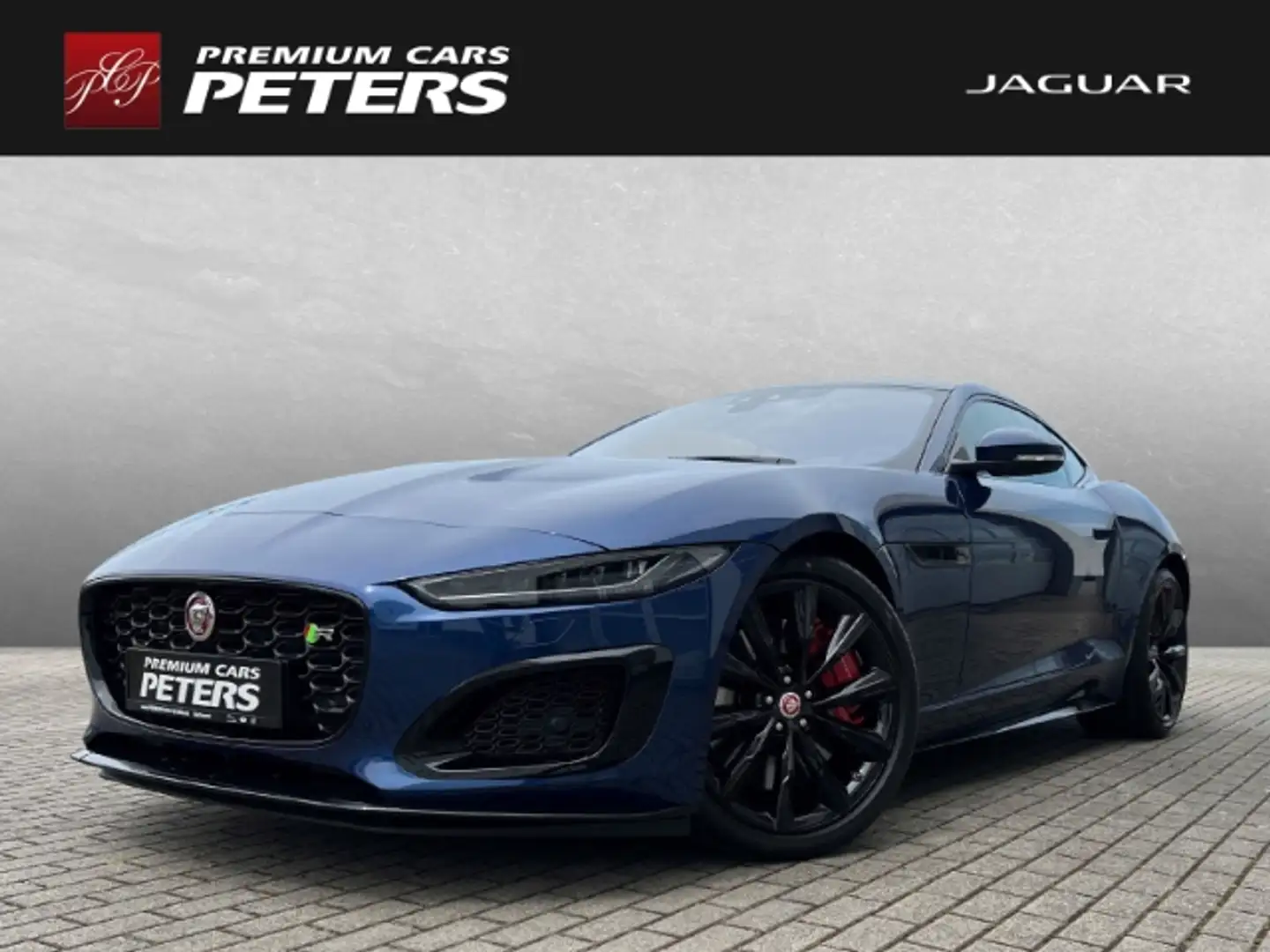 Jaguar F-Type P575 R Coupe LED Navi Keyless Dyn. Kurvenlicht Kli Kék - 1