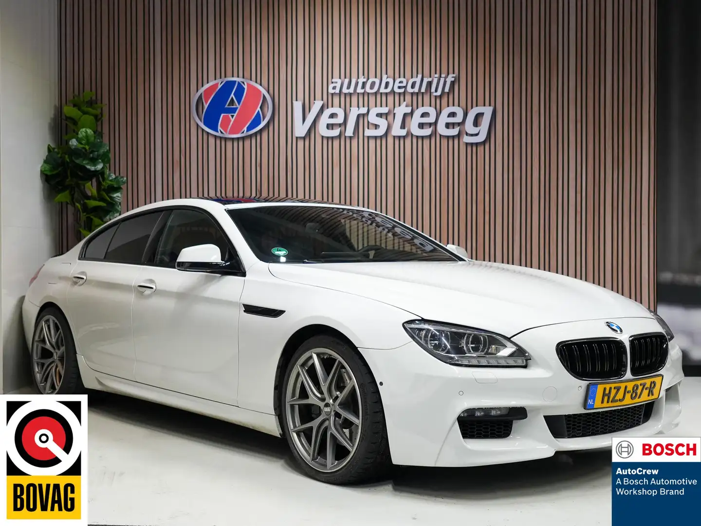 BMW 650 6-serie Gran Coupé 650i High Executive Blanc - 1