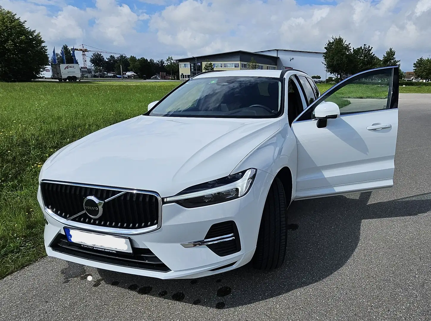 Volvo XC60 B5 D AWD Geartronic AHK Leder Blanco - 1