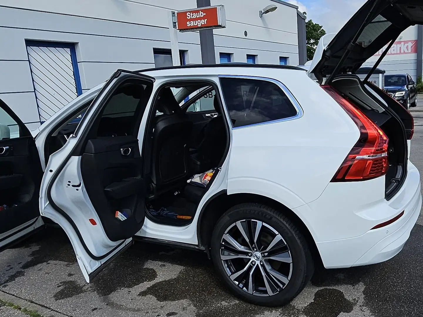 Volvo XC60 B5 D AWD Geartronic AHK Leder Blanco - 2