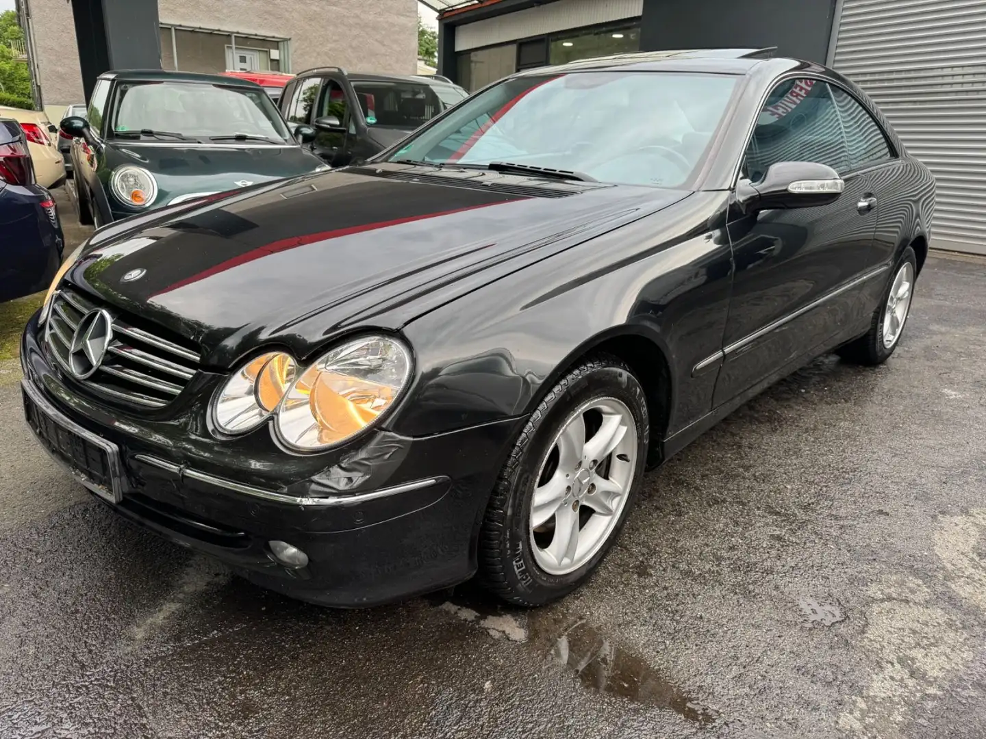 Mercedes-Benz CLK 240 Coupe *SCHIEBEDACH Negru - 1