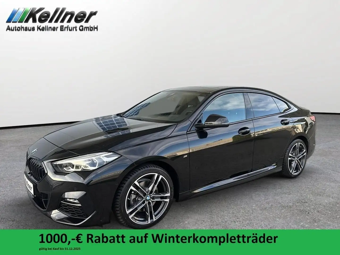 BMW 218 Gran Coupé i Aut. M-Sport+Pano+DAB+Parkass Schwarz - 1