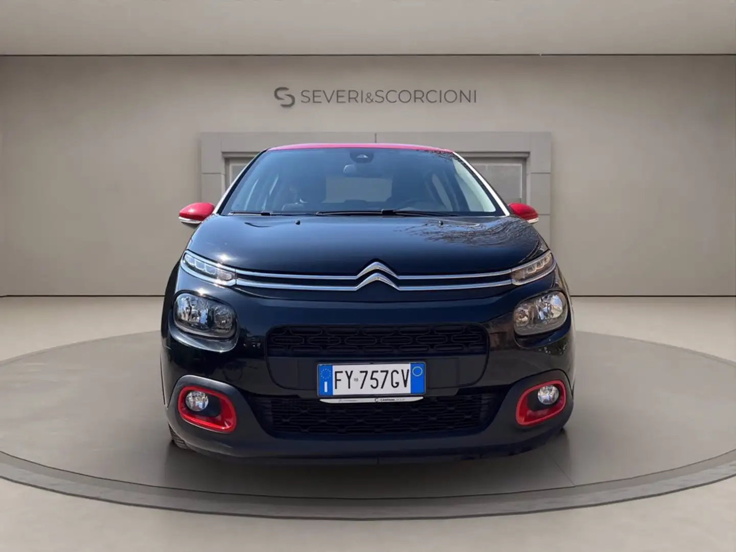 Citroen C3 1.2 puretech shine s&s 110cv eat6 my18 Nero - 2