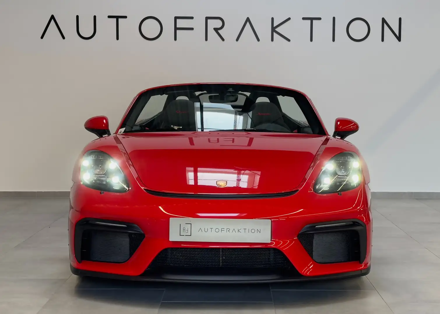 Porsche Boxster Spyder Rouge - 2