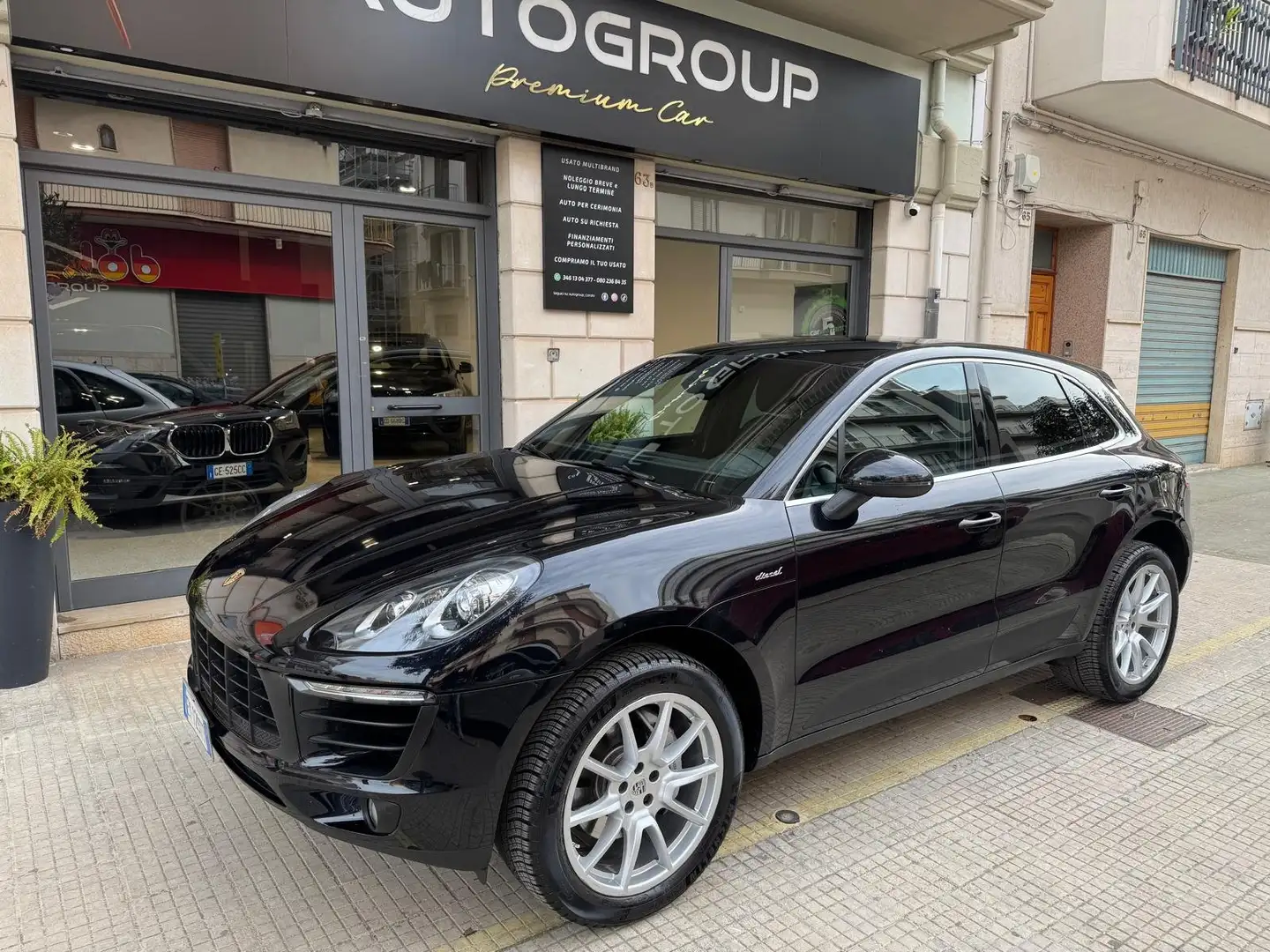 Porsche Macan S 3.0d 250cv Unico proprietario Nero - 1