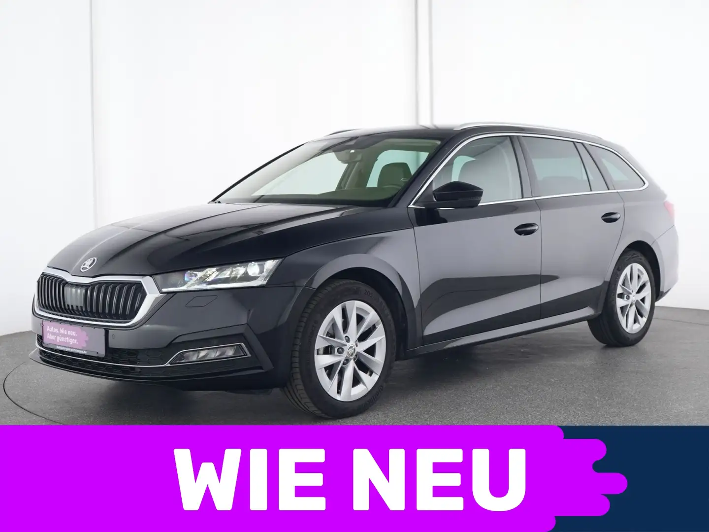 Skoda Octavia Style AHK|HeadUp|Canton|LED|Kessy|Navi Schwarz - 1