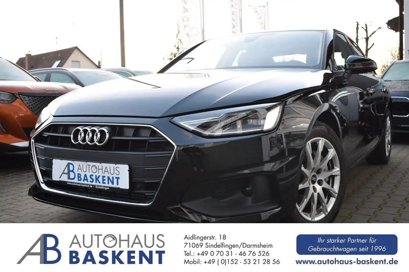 Audi A4 Lim. 40 TFSI*LED-Scheinwerfer*NAVI*SHZ*PDC* Schwarz - 1