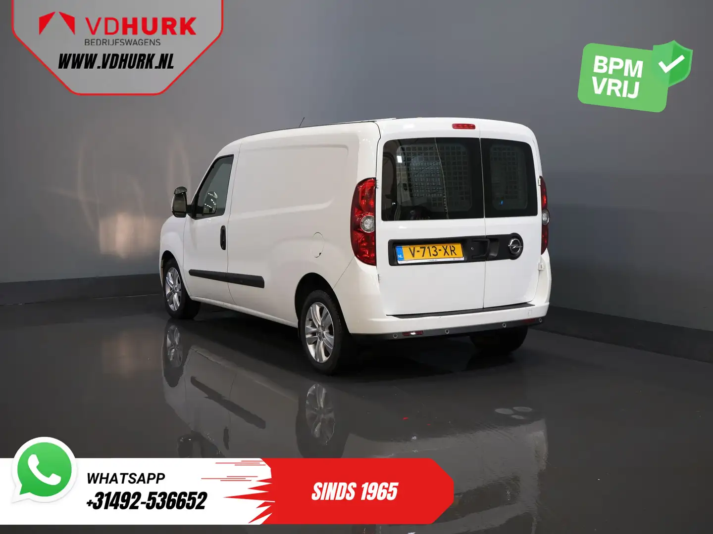 Opel Combo 1.3 CDTi L2 BPM VRIJ! BOTT/ Inrichting/ E6/ Airco/ Weiß - 2