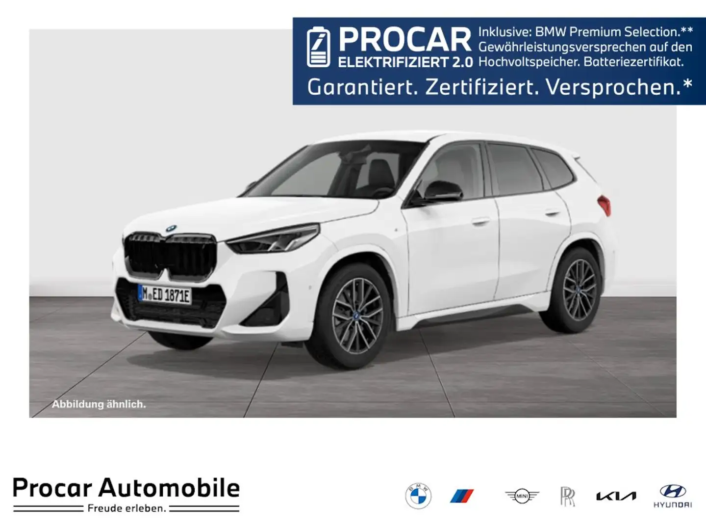 BMW iX1 xDrive30 M Sport Widescreen DAB RFK Blanc - 1